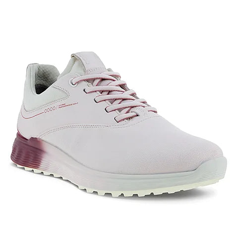 Ecco S Three Ladies Goretex Spikeless Golf Shoes 102963 Delicacy/Blush/Delicacy 60619 EU38 (UK5-5.5) 