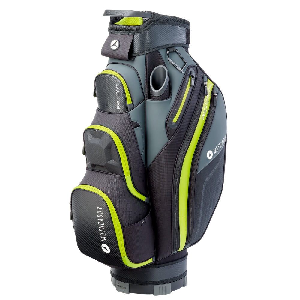 Motocaddy Pro Series Deluxe Golf Cart Bag Black/Lime