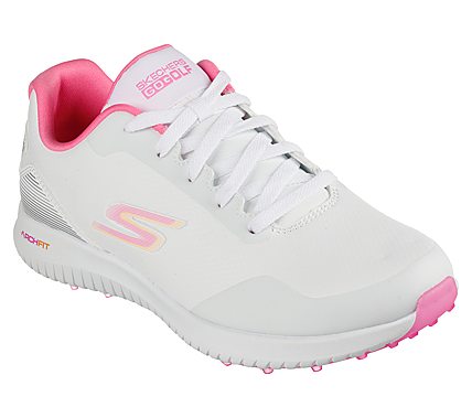 Skechers Go Golf Max 2 Ladies Golf Shoe 123030 White / Pink 4 