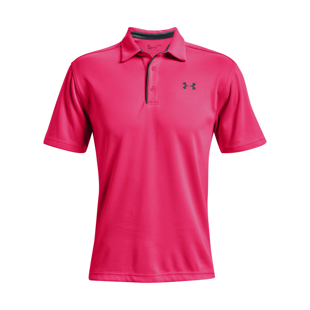 Under Armour Tech Golf Polo Shirt 1290140 Penta Pink 975 M 