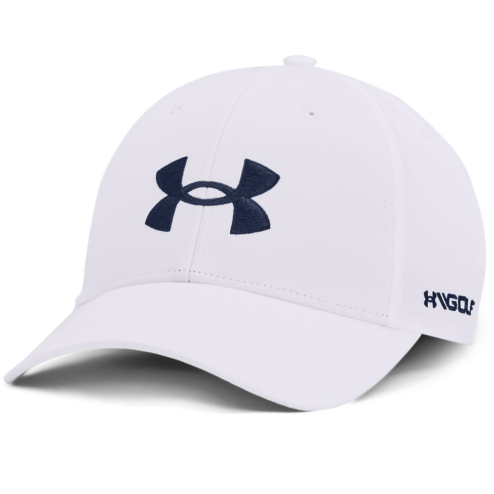 Under Armour Golf 96 Adjustable Cap 1361547 White 100 OSFA 