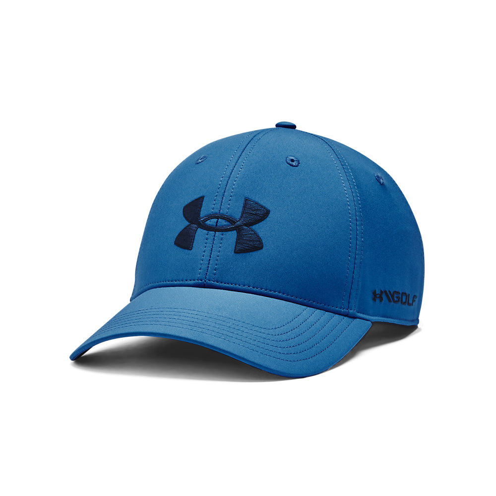 Under Armour Golf 96 Adjustable Golf Cap 1361547 Victory Blue / Academy 474