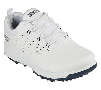 Skechers Go Golf Pro 2 Ladies Spiked Golf Shoes 17001 White / Navy 3 