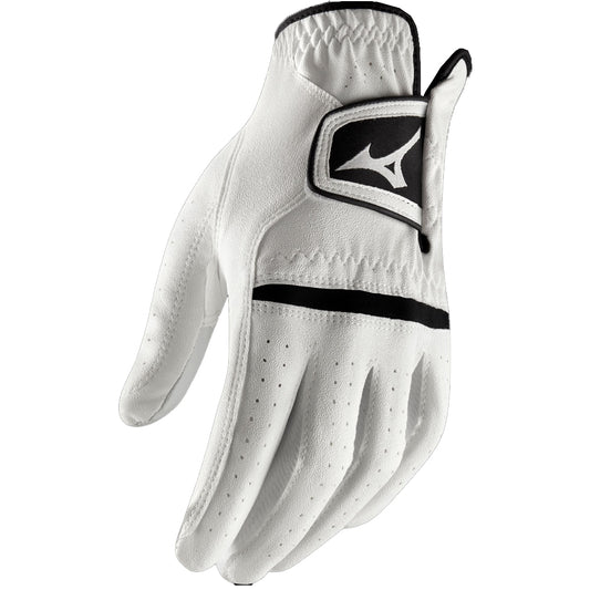 Mizuno Comp Leather Palm Golf Glove White S Left Hand (Right Handed Golfer)