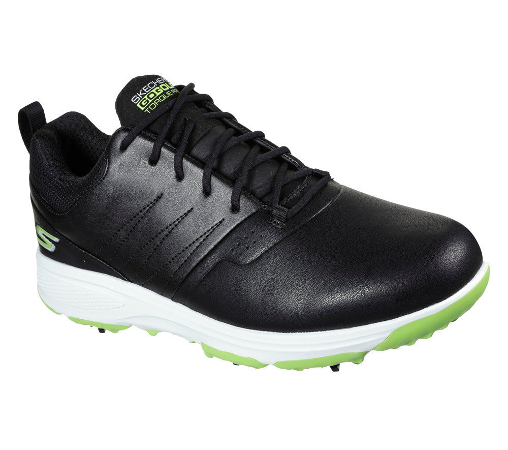 Skechers Torque Pro Spiked Golf Shoes Black / Lime 6.5 