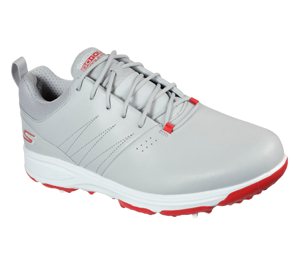 Skechers Torque Pro Spiked Golf Shoes Grey / Red 6.5 