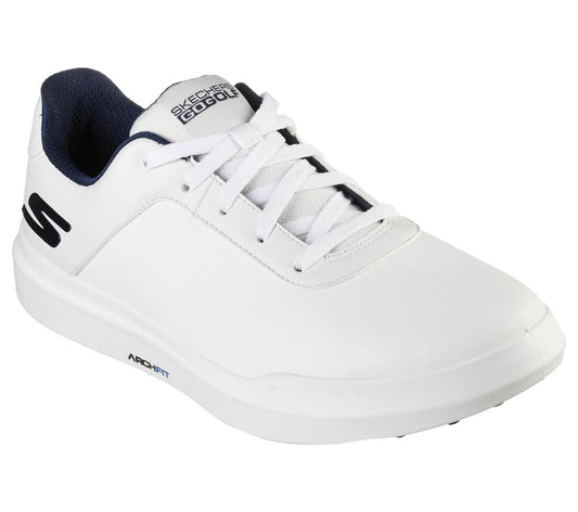 Skechers Go Golf Drive 5 Spikeless Golf Shoes 214037 White / Navy 7 
