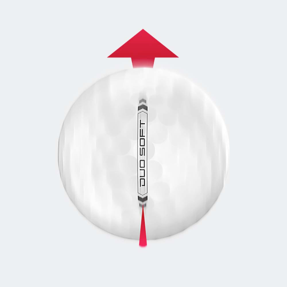 Wilson Staff Duo Soft 2.5 Golf Balls   