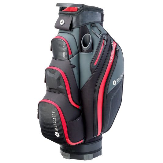 Motocaddy Pro Series 2023 Deluxe Golf Cart Bag Black/Red  