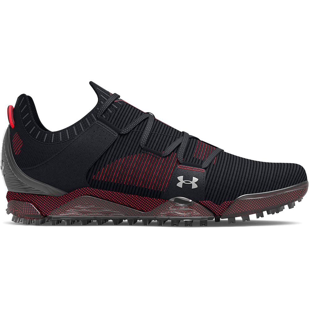 Under Armour HOVR Tour Spikeless Golf Shoes 3025744 Black / Beta / Metalic Silver 001 8 