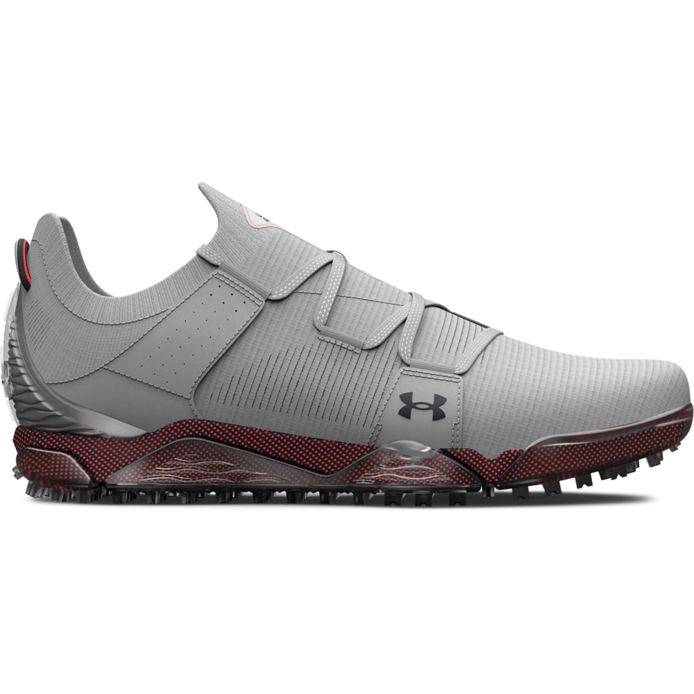 Under Armour HOVR Tour Spikeless Golf Shoes 3025744 Halo Grey / After Burn / Black 102 8 