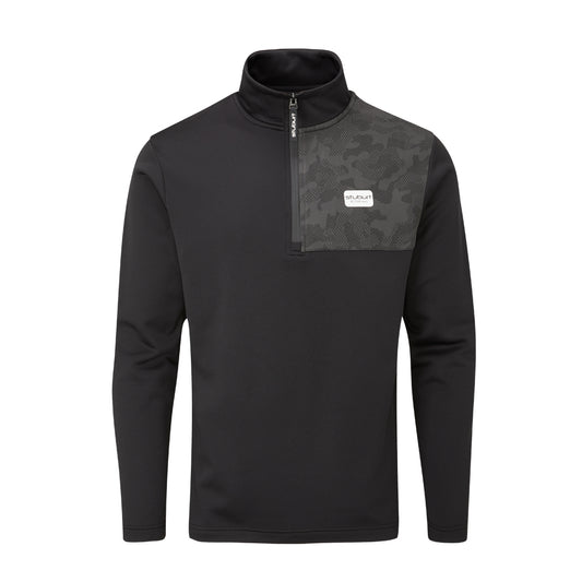 Stuburt Active Tech Golf Mid Layer 1/4 Zip Pullover Top   