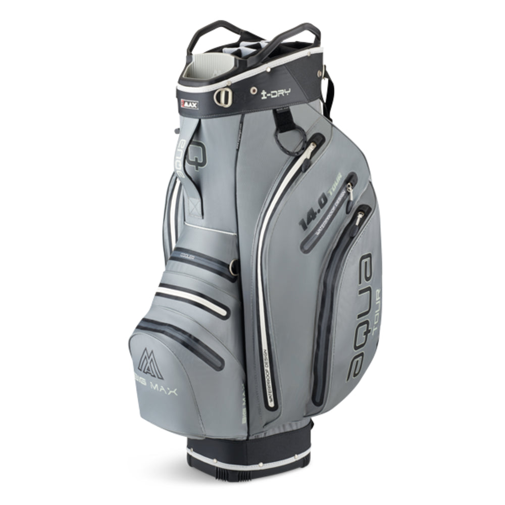 Big Max Aqua Tour 3 Waterproof Golf Cart Bag Grey/Black  