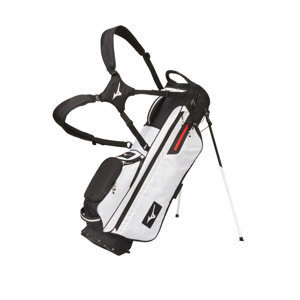Mizuno BR-D3 Lightweight Golf Stand Bag White/Black  