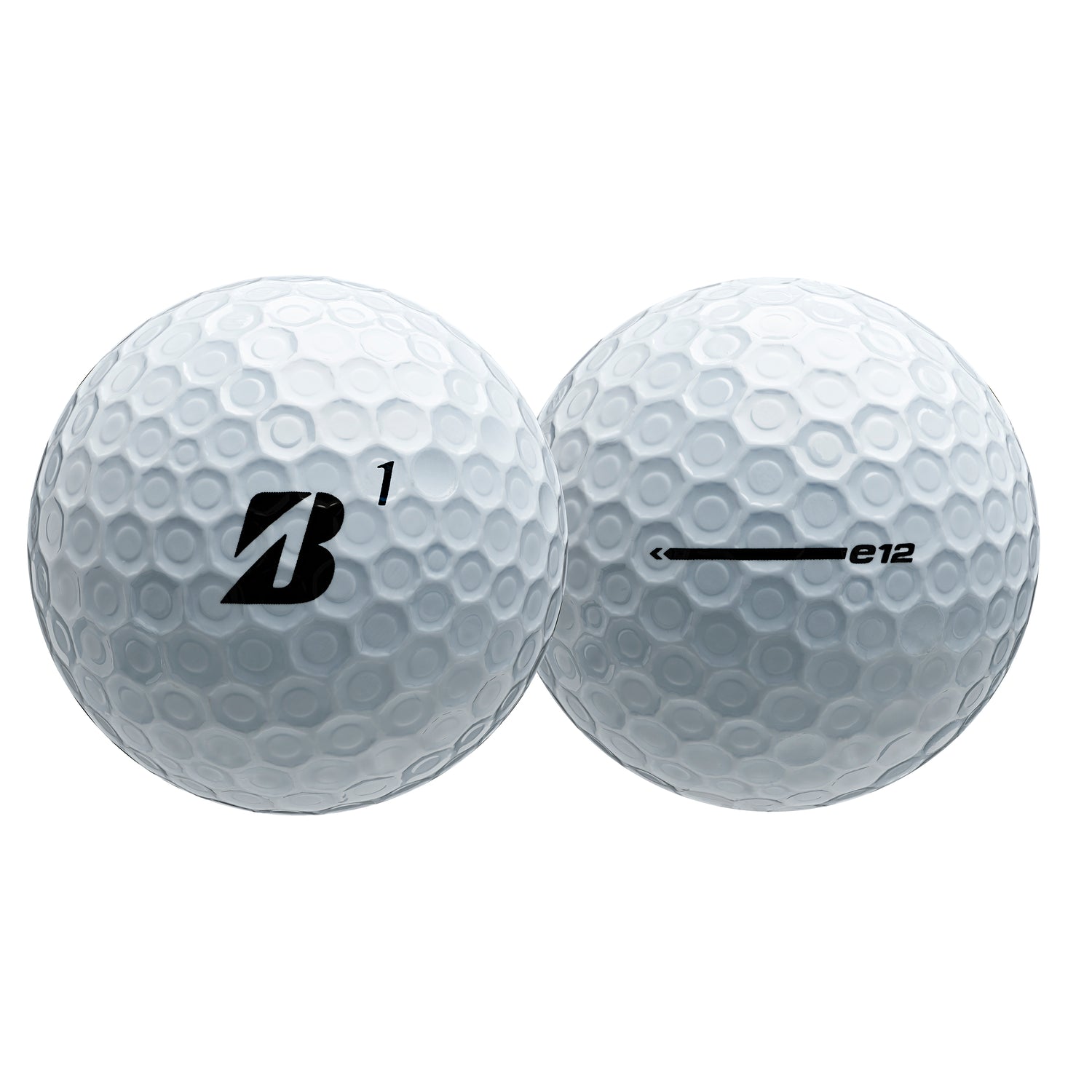 Bridgestone 2023 E12 Contact White Golf Balls   