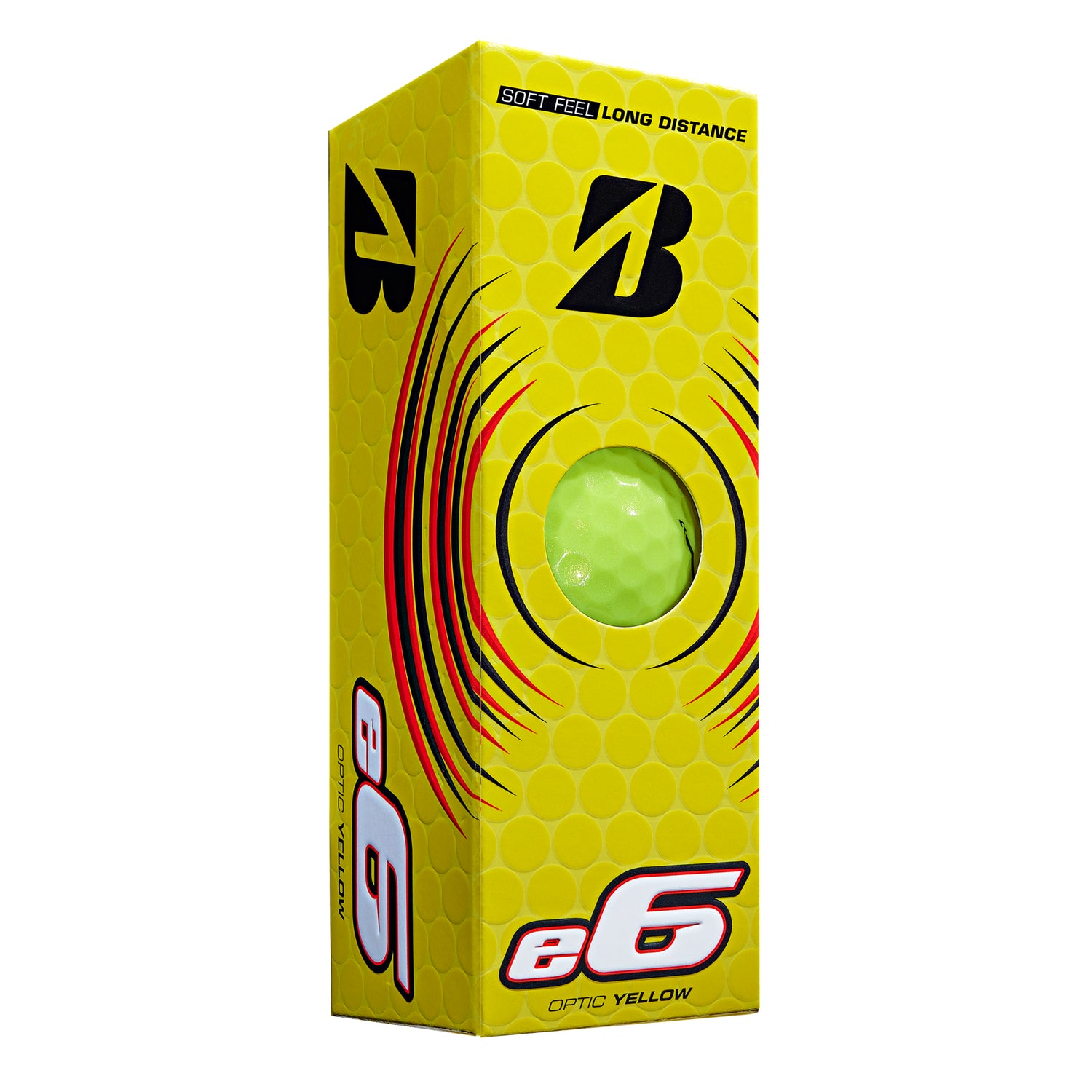 Bridgestone E6 Golf Balls - Yellow   