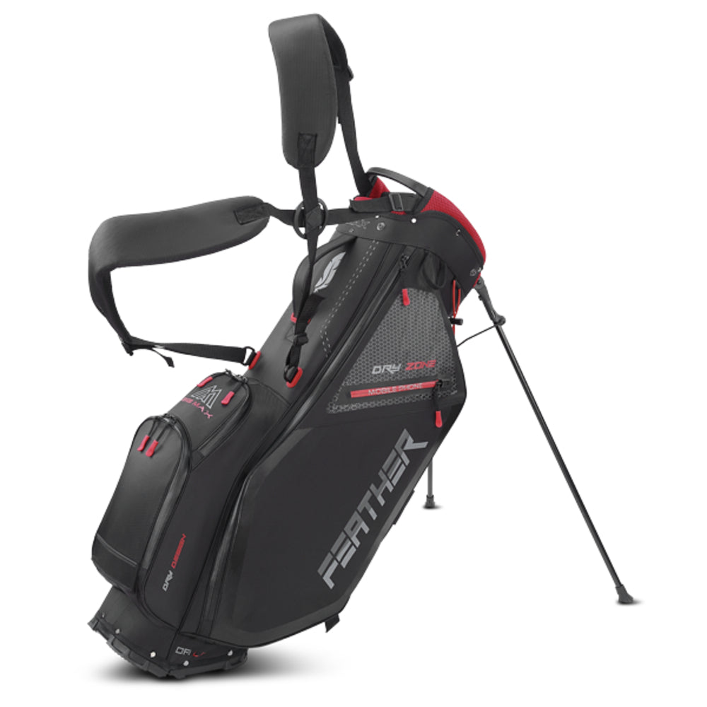 Big Max Dri Lite Feather Golf Stand Bag Black  