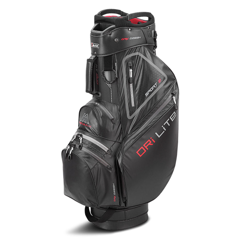 Big Max Dri Lite Sport 2 Golf Cart Bag Black  