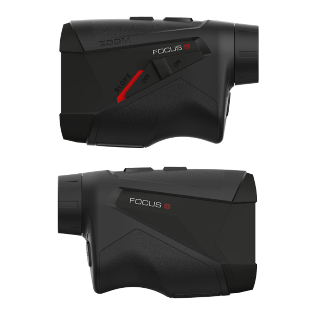 ZOOM Focus S Golf Rangefinder Black  