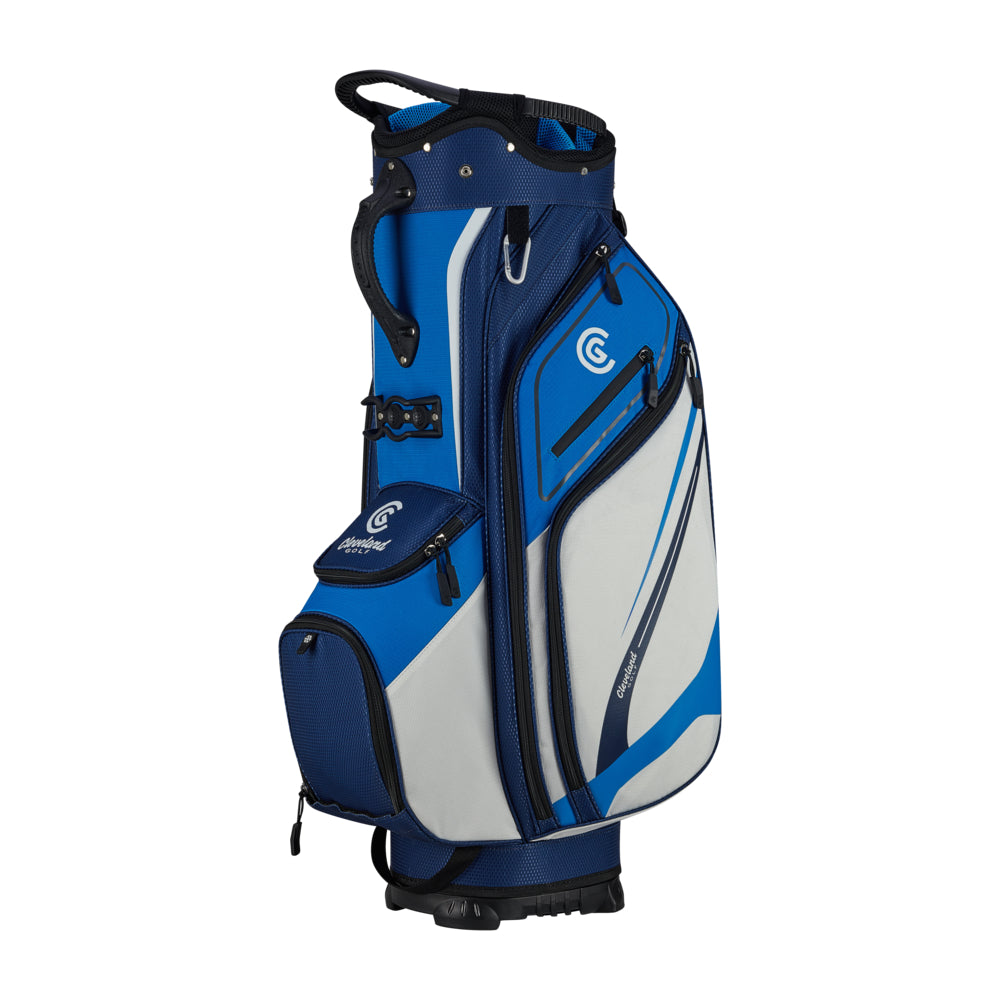 Cleveland Golf Friday 14 Way Divider Cart Bag Blue / White / Navy  