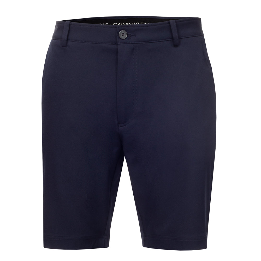 Calvin Klein Bullet Regular Fit Stretch Golf Shorts C9585 Navy Blue W32 
