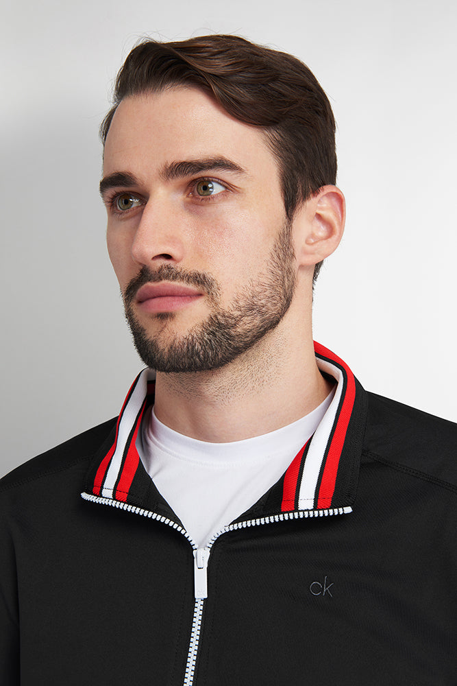 Calvin Klein Orbit 1/2 Zip Golf Sweater C9464A   