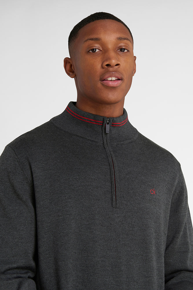 Calvin Klein Golf Monaco 1/2 Zip Sweater   