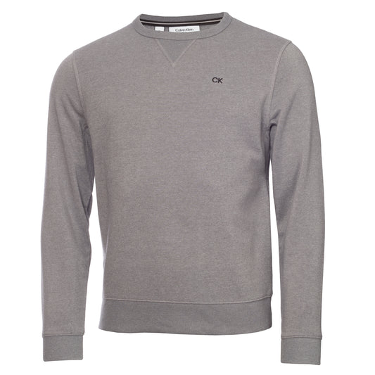 Calvin Klein Golf Ohio Sweatshirt Jumper C9693 Silver Marl S 