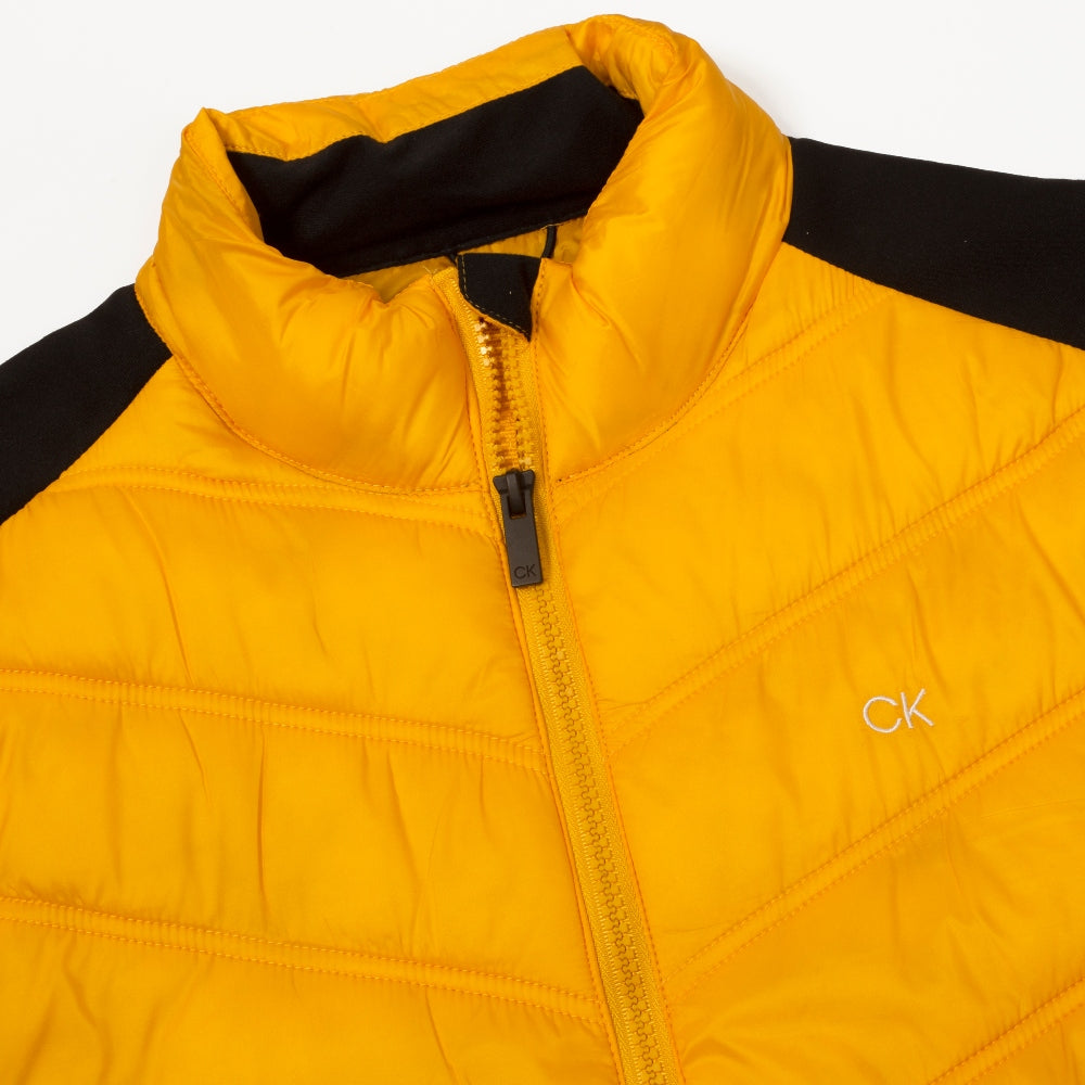 Calvin Klein Frontera Hybrid Yellow Golf Jacket C9832   
