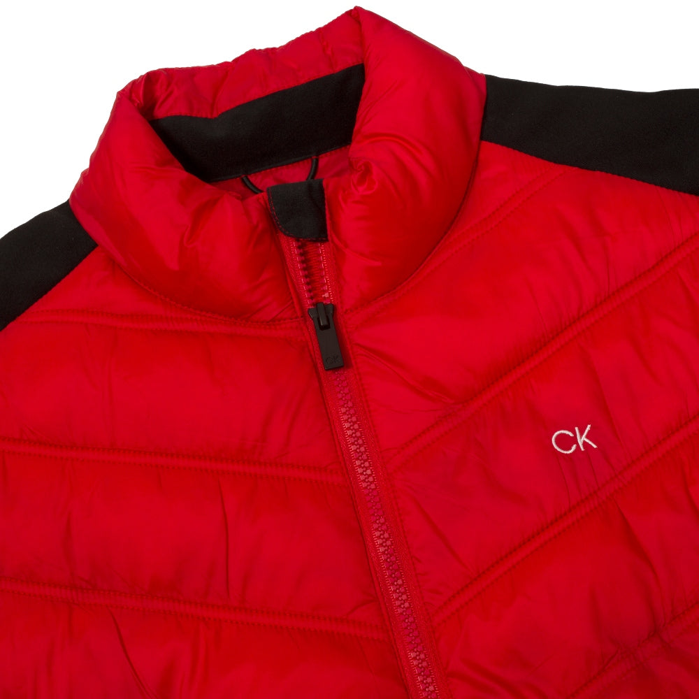 Calvin Klein Frontera Hybrid Red Golf Jacket C9832   