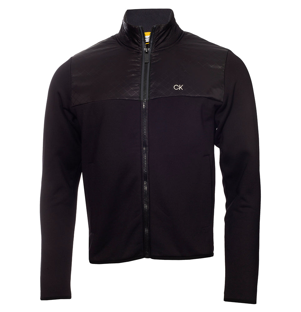 Calvin Klein Golf Monte Full Zip Layering Jacket Black M 