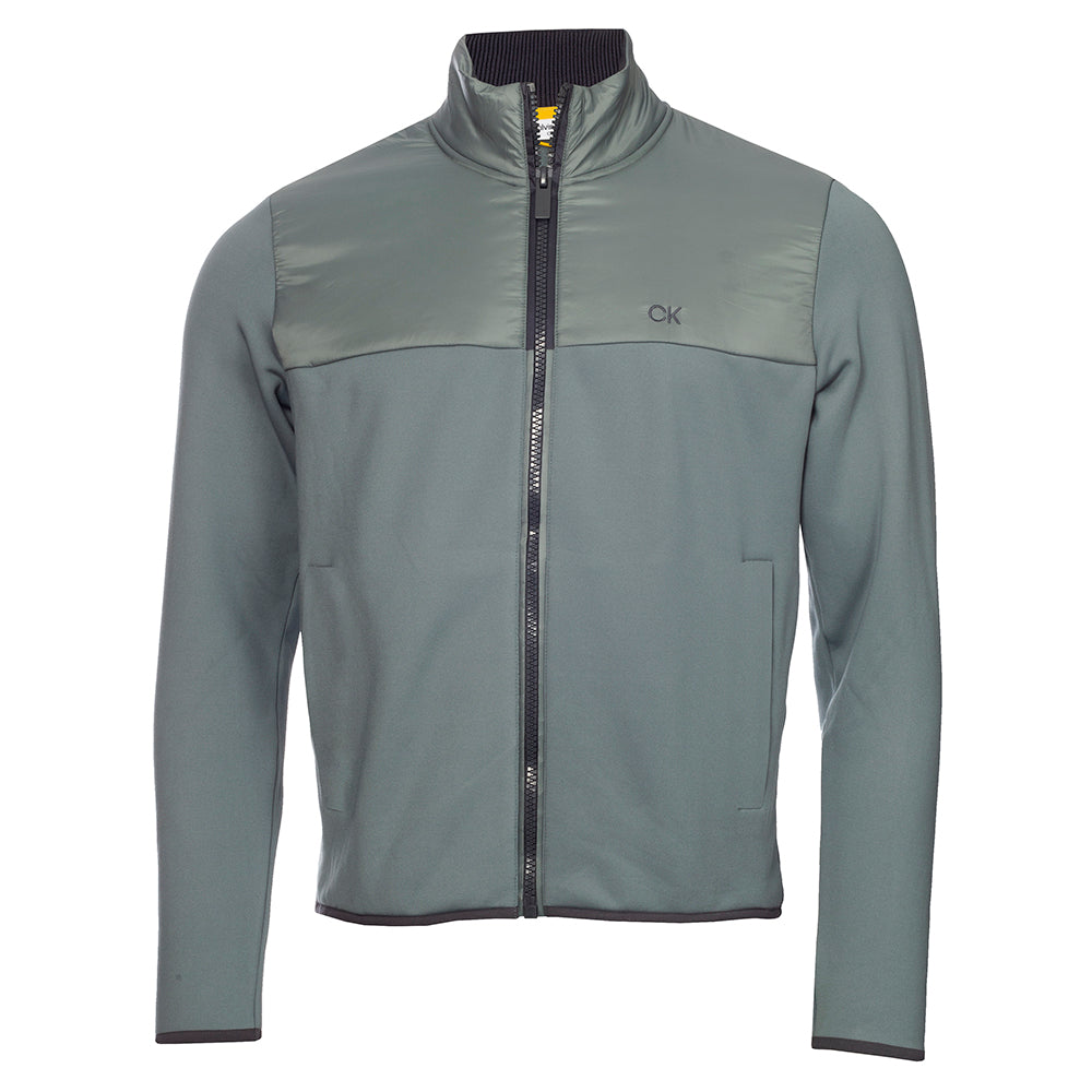 Calvin Klein Golf Monte Full Zip Layering Jacket Sage M 