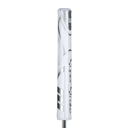 SuperStroke Zenergy Tour 3.0 Putter Grip White/Silver  