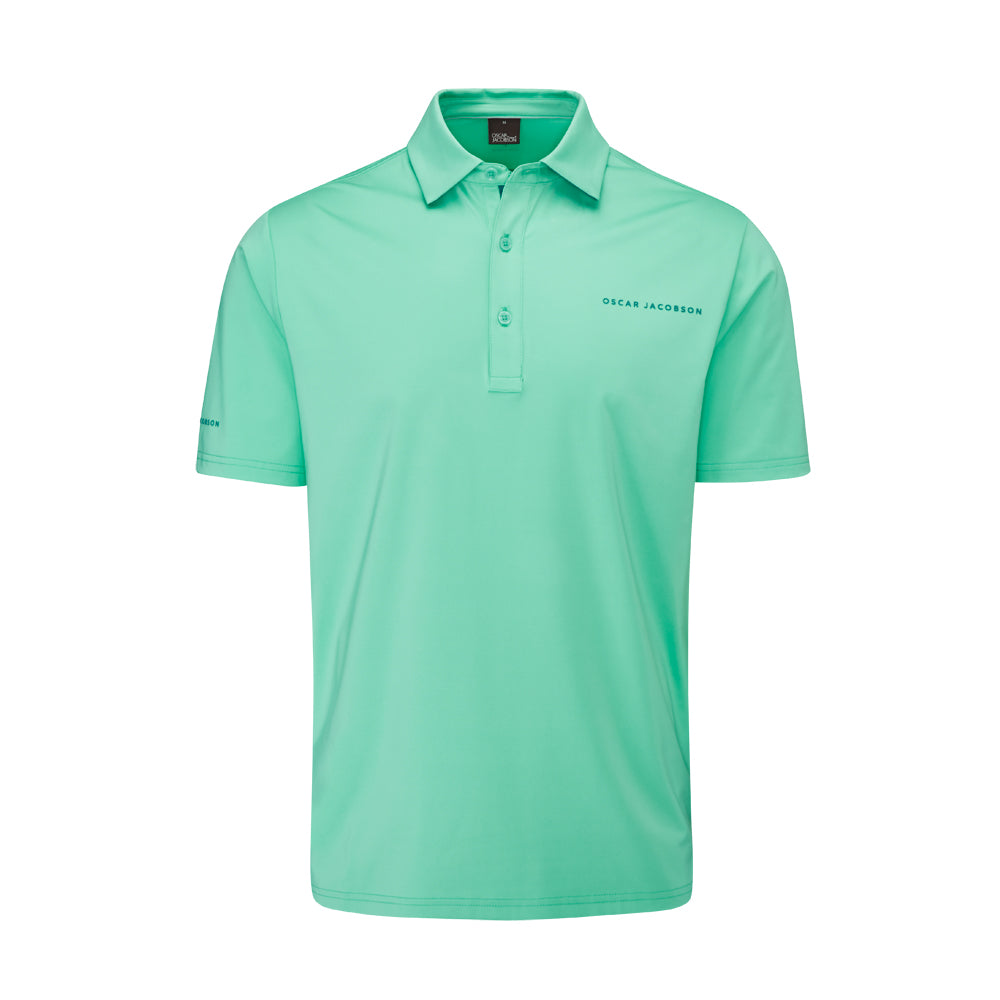 Oscar Jacobson Chap II Tour Golf Polo Shirt Aqua / Teal M 