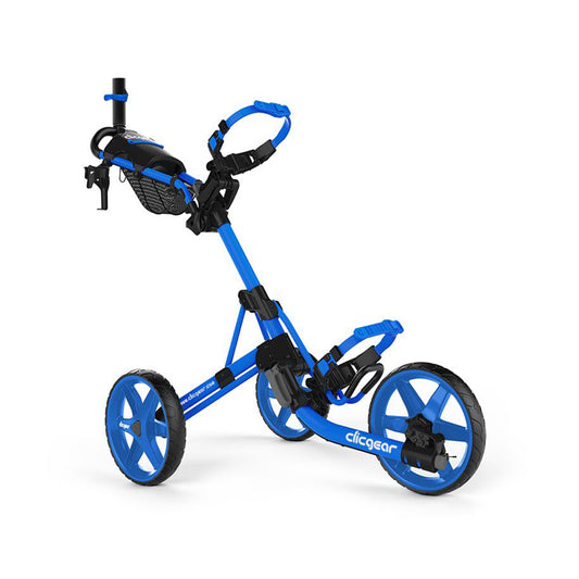Clicgear 4.0 Premium 3 Wheel Golf Push Trolley Matt White