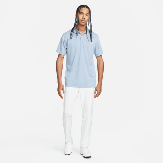 Nike Golf Dri-Fit Victory Solid Polo Shirt DH0822 Ashen Slate/White 493 M 