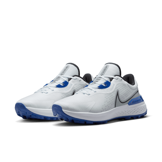 Nike Golf Infinity Pro 2 Spikeless Golf Shoes DJ5593 White/Black/Grey Wolf/Picante Red 106 8 