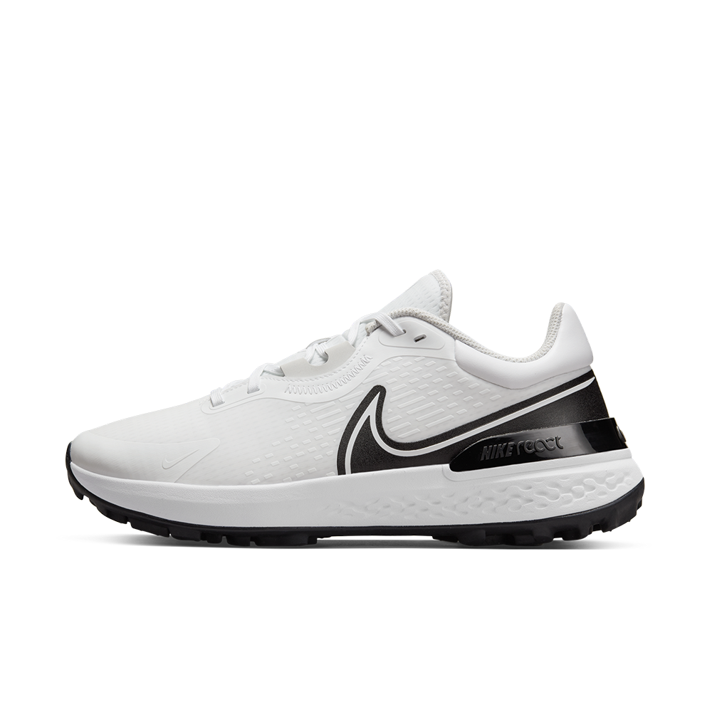 Nike Golf Infinity Pro 2 Spikeless Golf Shoes DJ5593 White/Black/Grey Fog 105 8 
