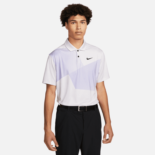 Nike Golf Dri-Fit FA Print Polo Shirt DN2257 Dark Smoke Grey 070 M 