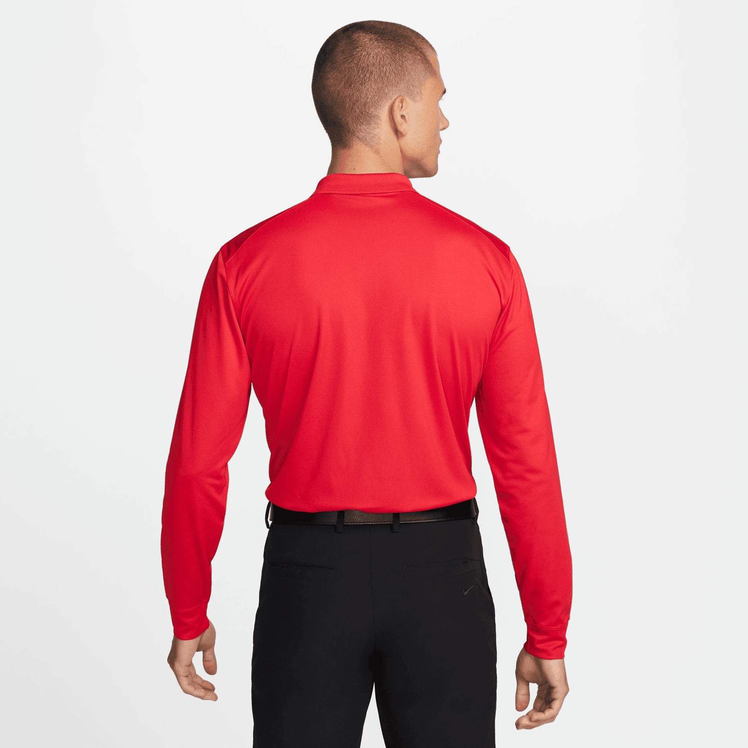 Red nike dri fit 2025 long sleeve