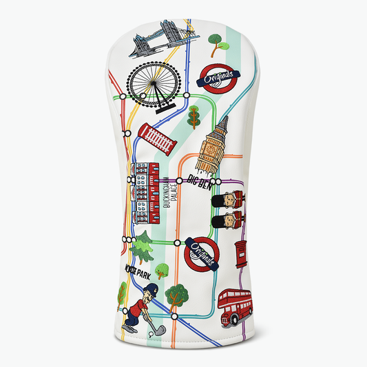 PRG Originals UK London Golf Driver Cover