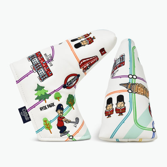 PRG Originals UK London Blade Golf Putter Headcover