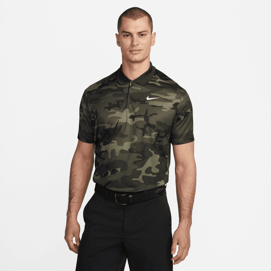 Nike Golf Dri-Fit Victory+ CRSE Camo Polo Shirt DV7904 Ashen Slate / Blue / White 493 M 