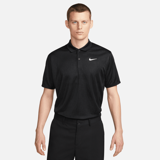 Nike Golf Dri-Fit Victory+ Men's Jacquard Golf Polo DV8537 Black/White 010 M 