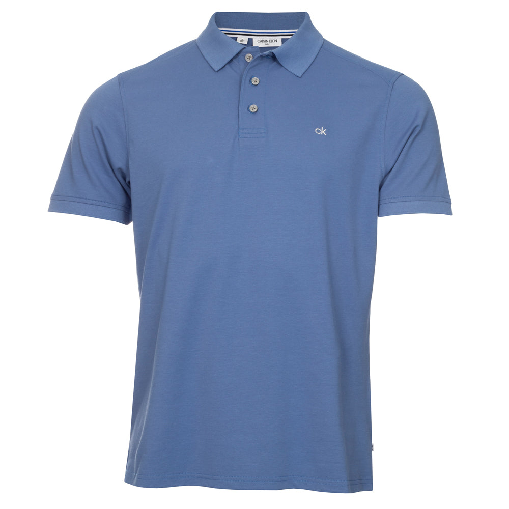 Calvin Klein Campus Mens Golf Polo Shirt C9429 Denim Blue S 