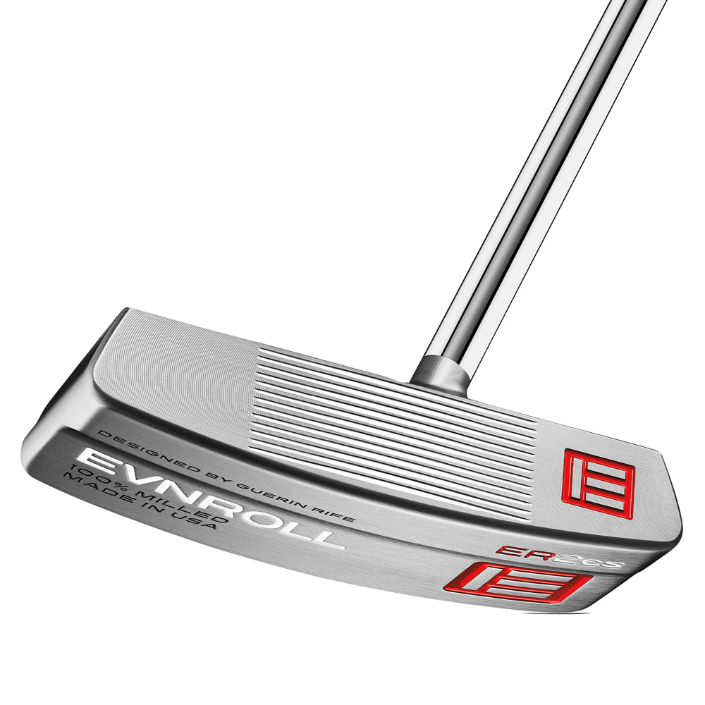 Evnroll Putters ER 2 Mid Blade Centre Shafted Putter With Gravity Grip 34 Right Hand 