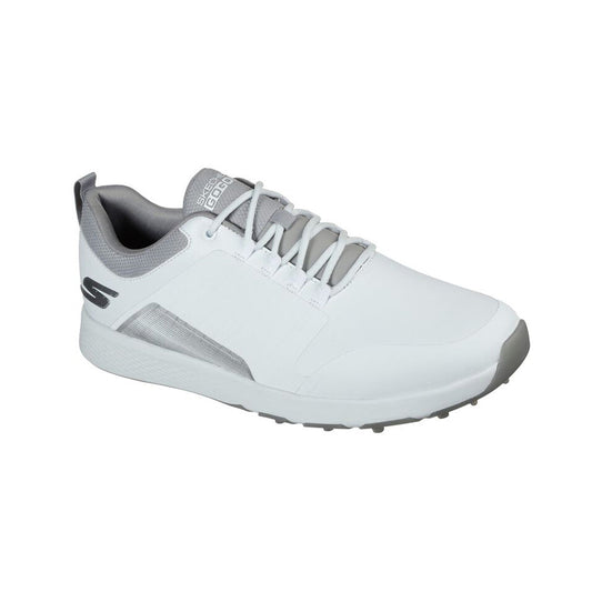 Skechers Go Golf Elite 4 Victory Mens Spikeless Golf Shoes 214022 White / Grey 7.5 