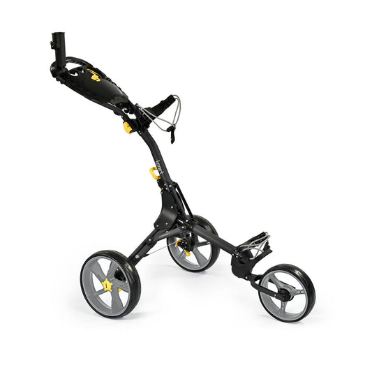 i Cart Compact Evo Deluxe Push Golf Trolley Grey/Black  