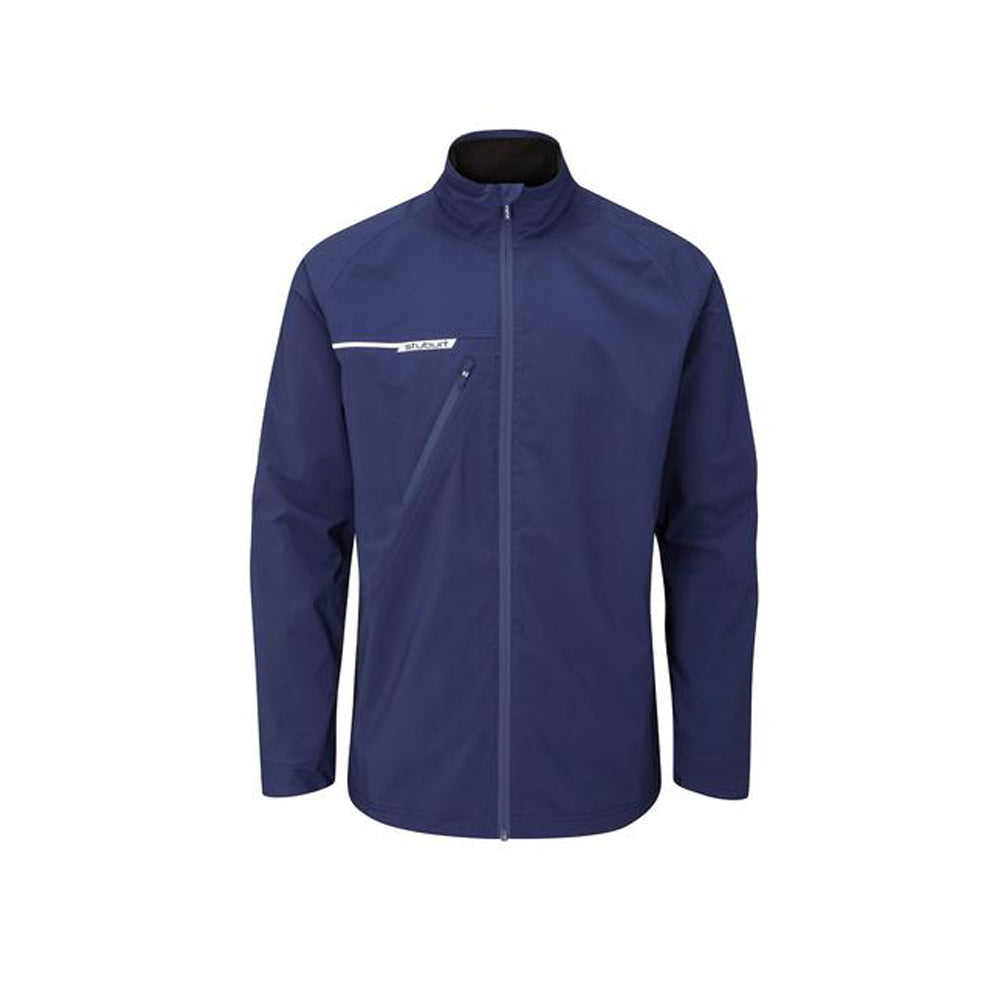 Stuburt Evolution Full Zip Mens Golf Waterproof Jacket Midnight M 