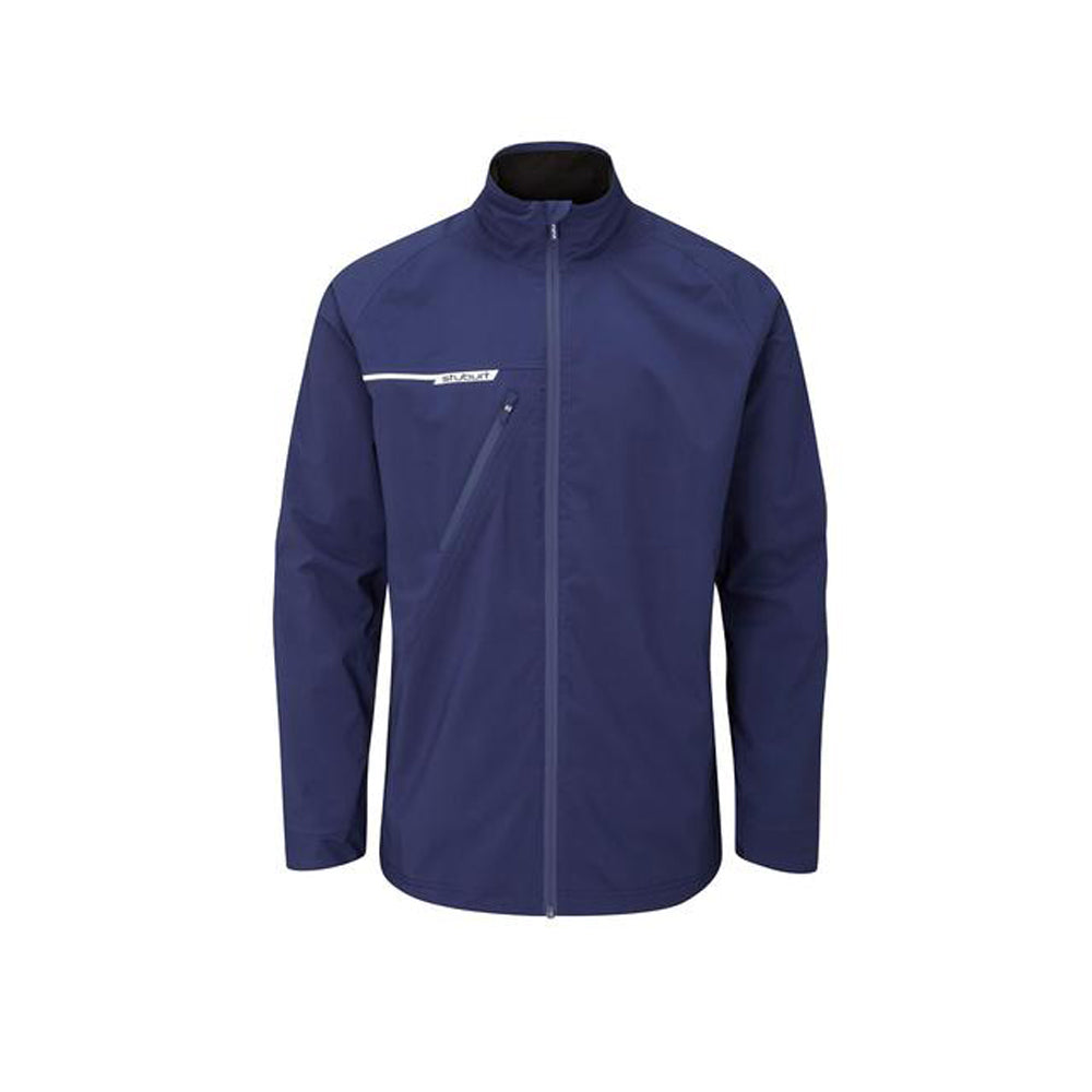 Stuburt Evolution Full Zip Mens Golf Waterproof Jacket Midnight L 